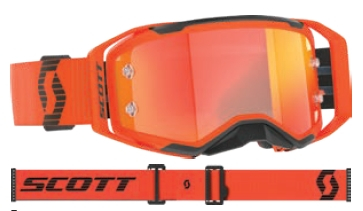 Scott USA - Scott USA Prospect 2.0 Goggles - 421471-1008280 - Orange/Black/Orange Chrome Works Lens - OSFM