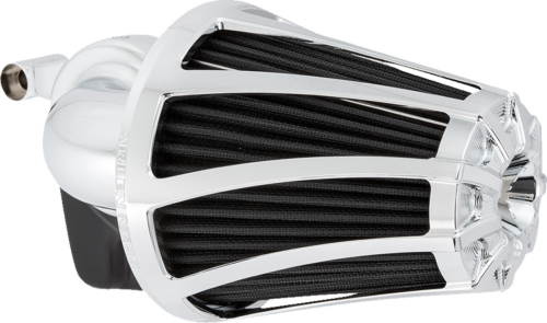 Arlen Ness - Arlen Ness Monster Sucker Air Cleaner Kit with Cover - Drift/Chrome - 600-078
