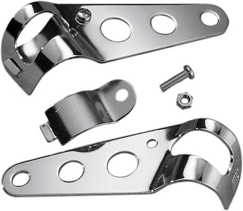 Drag Specialties - Drag Specialties Side-Mount Headlight Brackets - DS-285050