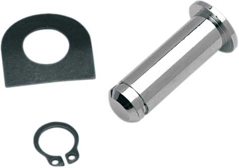 Drag Specialties - Drag Specialties Chrome Footpeg Mounting Pins - 1in. Wide - 17-0410NU-2