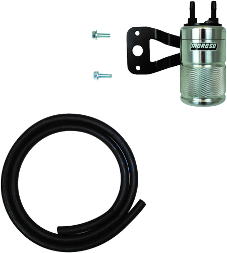 Moroso - Moroso Air/Oil Separator For Universal V-Twin - Black - 85711