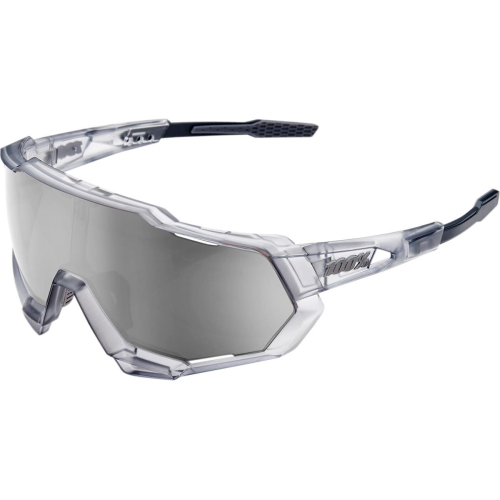 100% - 100% Speedtrap Sunglasses - 61023-255-76 - Gray/Silver Mirror Lens