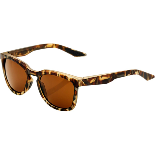 100% - 100% Hudson Sunglasses - 61028-089-73 - Havana/Bronze Lens