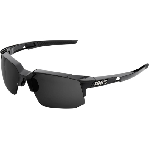 100% - 100% Speedcoupe Sunglasses - 61031-001-47 - Black/Gray Polarized Lens