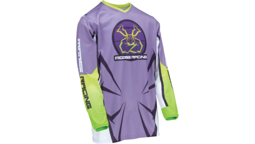 Moose Racing - Moose Racing Agroid Youth Jersey - 2912-2474 - Purple/White - X-Small