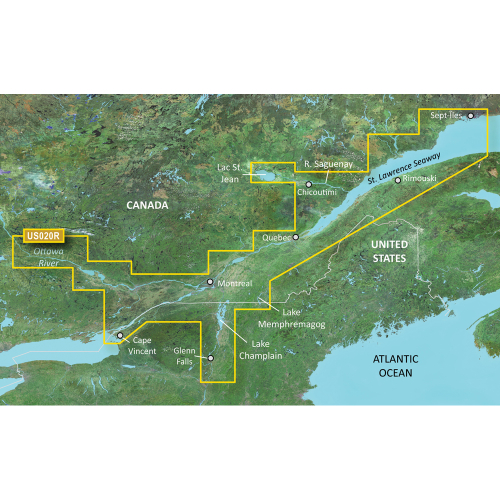 Garmin - Garmin BlueChart&reg; g3 Vision&reg; HD - VUS020R - St. Lawrence Seaway - microSD&trade;/SD&trade;