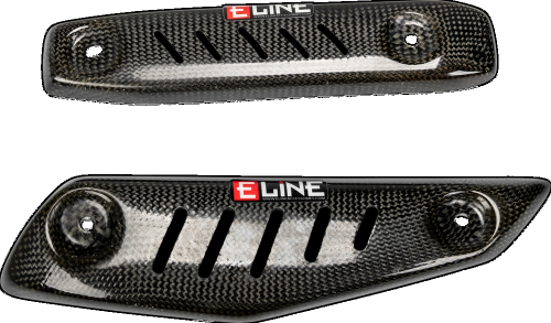 E Line - E Line Carbon Fiber Heat Shield - HHS25018-12