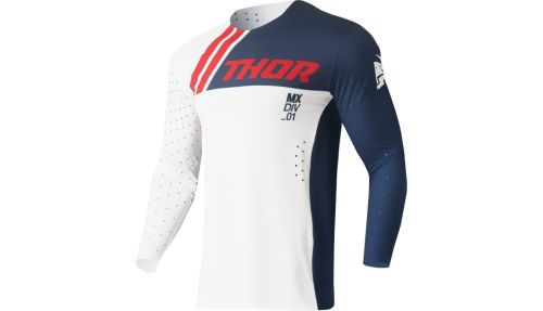 Thor - Thor Prime Drive Jersey - 2910-7473 - Navy/White - Large
