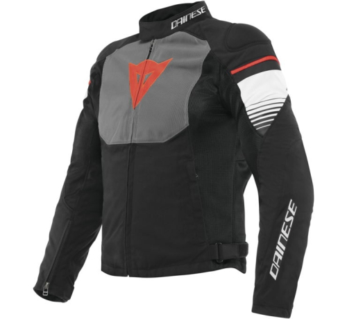 Dainese - Dainese Air Fast Tex Jacket - 201735258-E81-48 - Black/White/Gray - 38