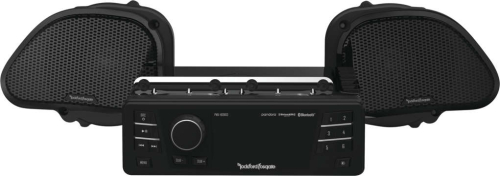 Rockford Fosgate - Rockford Fosgate Source Unit & 2-speaker Kit For Road Glide - HD9813RG-STAGE1
