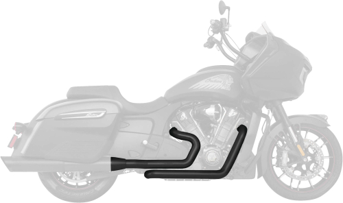 Freedom Performance - Freedom Performance True Dual Headers for Indian Challenger - Black - IN00247