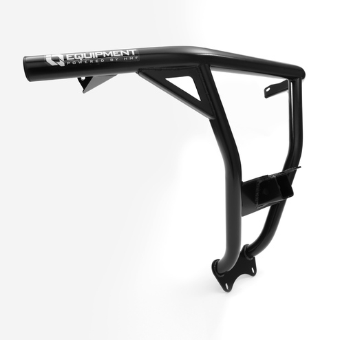 HMF Engineering - HMF Engineering HMF IQ Defender Front Bumper (U4 Style) with Receiver Hitch - Black - 9295412661