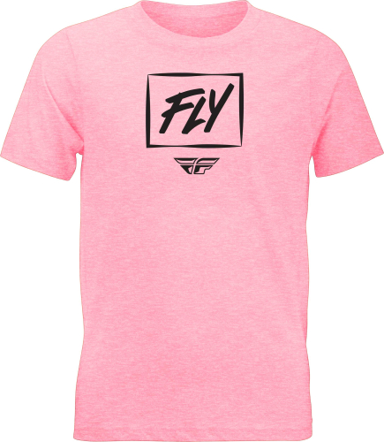 Fly Racing - Fly Racing Zoom Youth T-Shirt - 356-0072YL - Pink - Large
