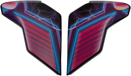 Icon - Icon Side Plate for Airflite Helmet - Synthwave Purple - 0133-1175