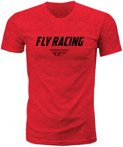 Fly Racing - Fly Racing Fly Evo Tee - 352-0626X - Red Heather - X-Large