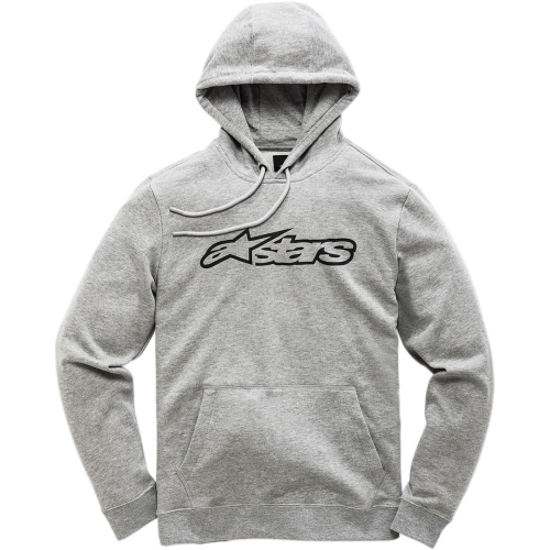 Alpinestars - Alpinestars Blaze Fleece Pullover Hoodie - 1037-53113-1126-2XL - Gray Heather/Black - 2XL