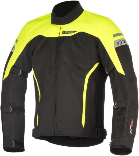 Alpinestars - Alpinestars Leonis Drystar Air Jacket - 3206518-155-2X - Black/Fluorescent Yellow - 2XL