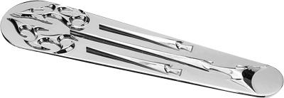 Precision Billet - Precision Billet Aces Wild Billet Tank Cover - Chrome - ACE-550-08UP-CHR