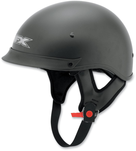 AFX - AFX FX-72 Beanie Solid Helmet with Single Inner Lens - 0103-0794 - Flat Black - Small