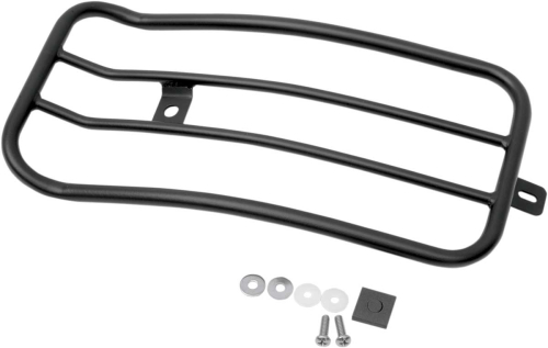 Motherwell - Motherwell 7in. Solo Luggage Rack - Matte Black - MWL-530B