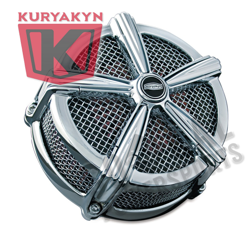 Kuryakyn - Kuryakyn Mach 2 Air Cleaner - Chrome - 9451