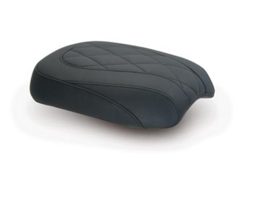 Mustang - Mustang Tripper Passenger Seat - Diamond Stitch - Black - 76785