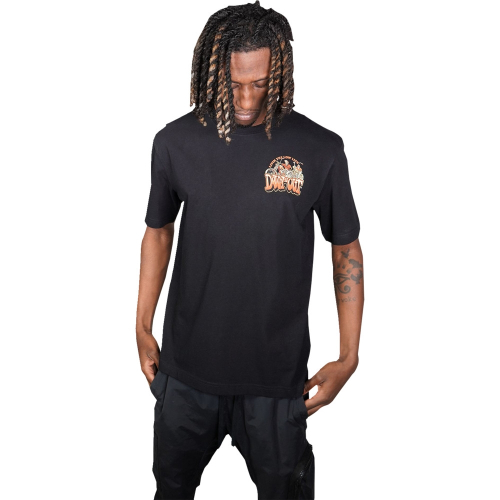 Lethal Threat - Lethal Threat Down-N-Out 4 Life T-Shirt - DT10044XL - Black - X-Large