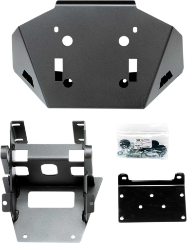 Warn - Warn Front Bumper with Integrated Winch Mount - 106612