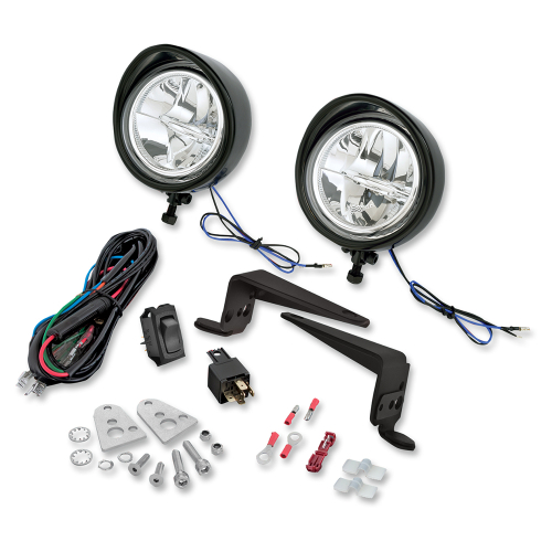 Show Chrome - Show Chrome Cree LED Driving Light Kit - Black Satin - 30-110LBK
