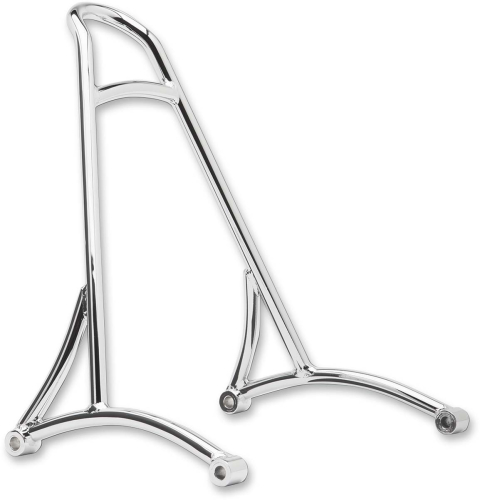 Burly Brand - Burly Brand Sissy Bars - Short - Chrome - B13-1502C