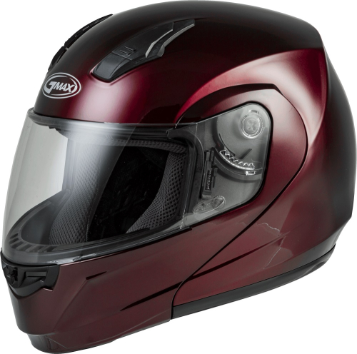 G-Max - G-Max MD04 Solid Helmet - G104103 - Wine Red - X-Small