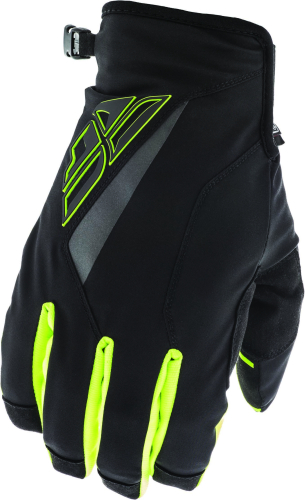 Fly Racing - Fly Racing Title Gloves - 371-04912 - Black/Hi-Vis - 12