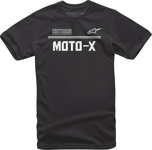 Alpinestars - Alpinestars Astars Moto-X T-Shirt - 1213-72024-1020-XXL - Black/White - 2XL