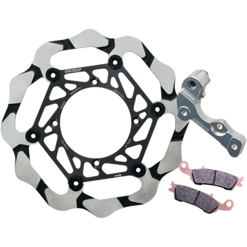 DP Brakes - DP Brakes Batfly 280 Aluminum Front Brake Rotor Kit - OKBY32