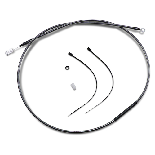 Magnum - Magnum Alternative Length Black Pearl Braided High Efficiency Clutch Cable - 80 11/16in. - 421012HE