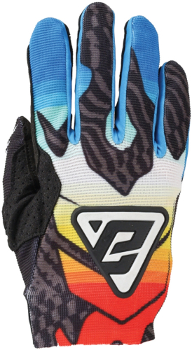 Answer - Answer Aerlite Drip Youth Gloves - 442831 - Black/White/Rainbow - X-Small