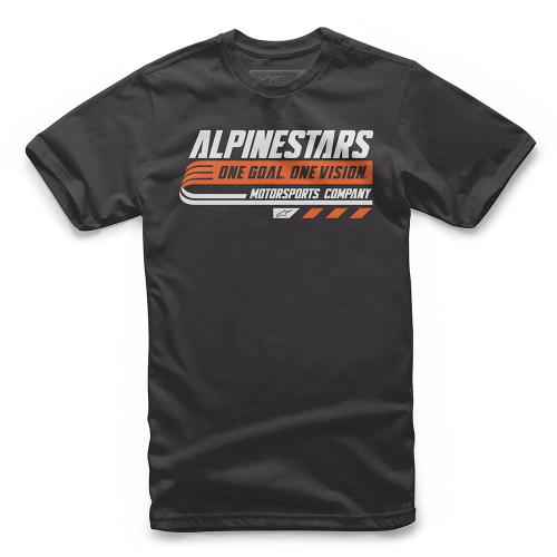 Alpinestars - Alpinestars Bravo T-Shirt - 1038-72014-10-M - Black - Medium