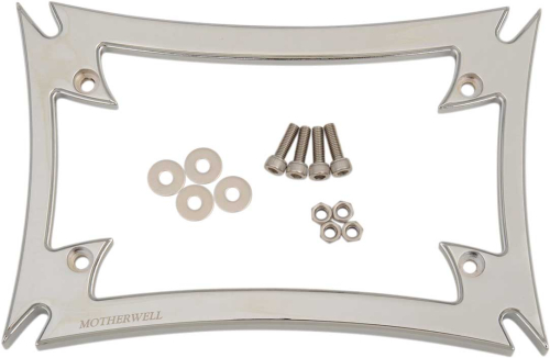 Motherwell - Motherwell Maltese License Plate Frame - Chrome - DC-862-CH