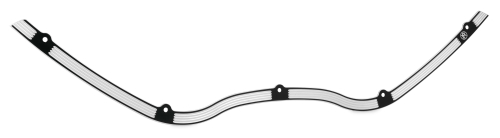 Performance Machine - Performance Machine Merc Windscreen Trim - Black Ops - 0209-2018MRC-SMB