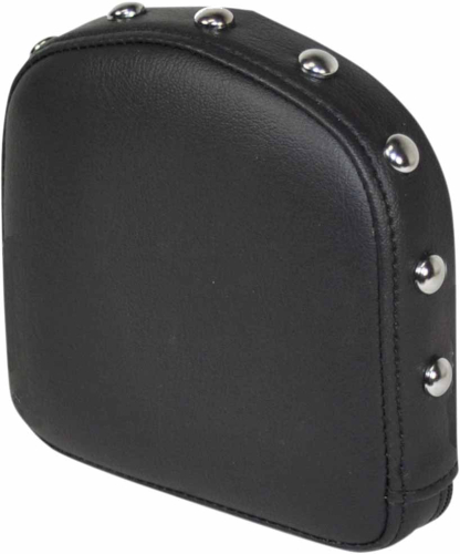 Saddlemen - Saddlemen Gravestone Sissy Bar Pad for Renegade Style Seat - Chrome Studded - 6.5in. x 6.5in. - 040801