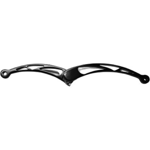 Carl Brouhard Designs - Carl Brouhard Designs Heel-Toe Shifter Lever - Spiro - Black - SAHTSSB