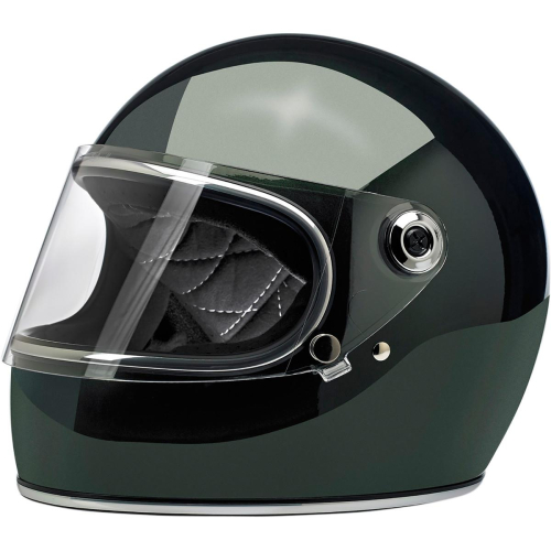 Biltwell Inc. - Biltwell Inc. Gringo S Solid Helmet - 1003-315-102 - Gloss Sierra Green - Small