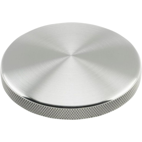 British Customs - British Customs Low Profile Gas Cap - Brushed - BC406007BR