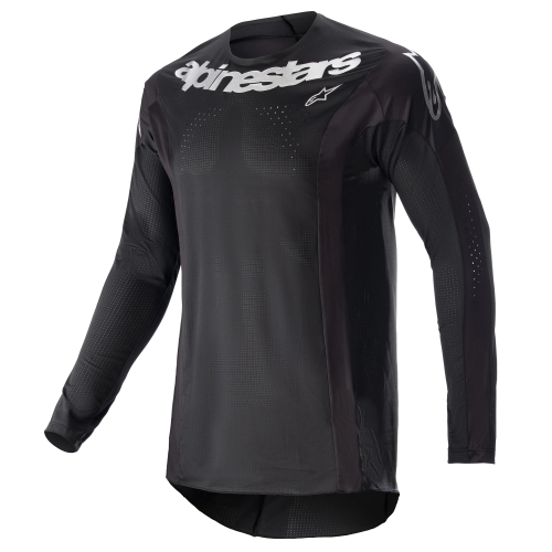 Alpinestars - Alpinestars Techstar Arch Jersey - 3761023-119-XXL - Black/Silver - 2XL