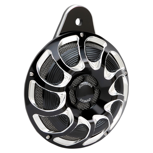 Arlen Ness - Arlen Ness Horn Cover - Drift - Black - 70-252