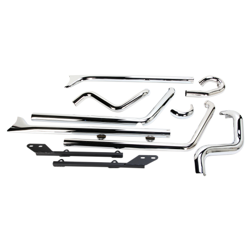 Bassani Manufacturing - Bassani Manufacturing True Duals with 36in. Fishtail Mufflers - 1S26E-36