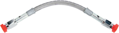 Goodridge - Goodridge Universal DOT Clear Coat Brake Hose with Chrome Ends - 6in. - D-80306