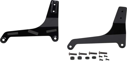 Khrome Werks - Khrome Werks Round Side Plates - Gloss Black - KW264870