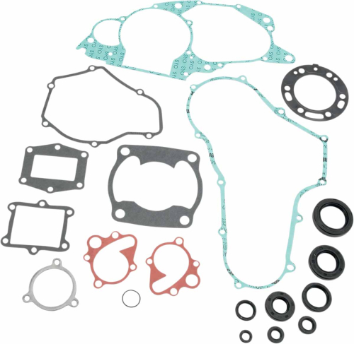 Moose Racing - Moose Racing Complete Gasket Kit with Oil Seals for Models with .010SS Head - 811815MSE
