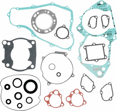 Moose Racing - Moose Racing Complete Gasket Kit with Oil Seals - 811256MSE